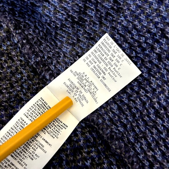 Aldo Martin's Women's Wool Knit Jacket Cardigan,‎ Button-Up Coat, Sz 10 (S-M) - Picture 12 of 12